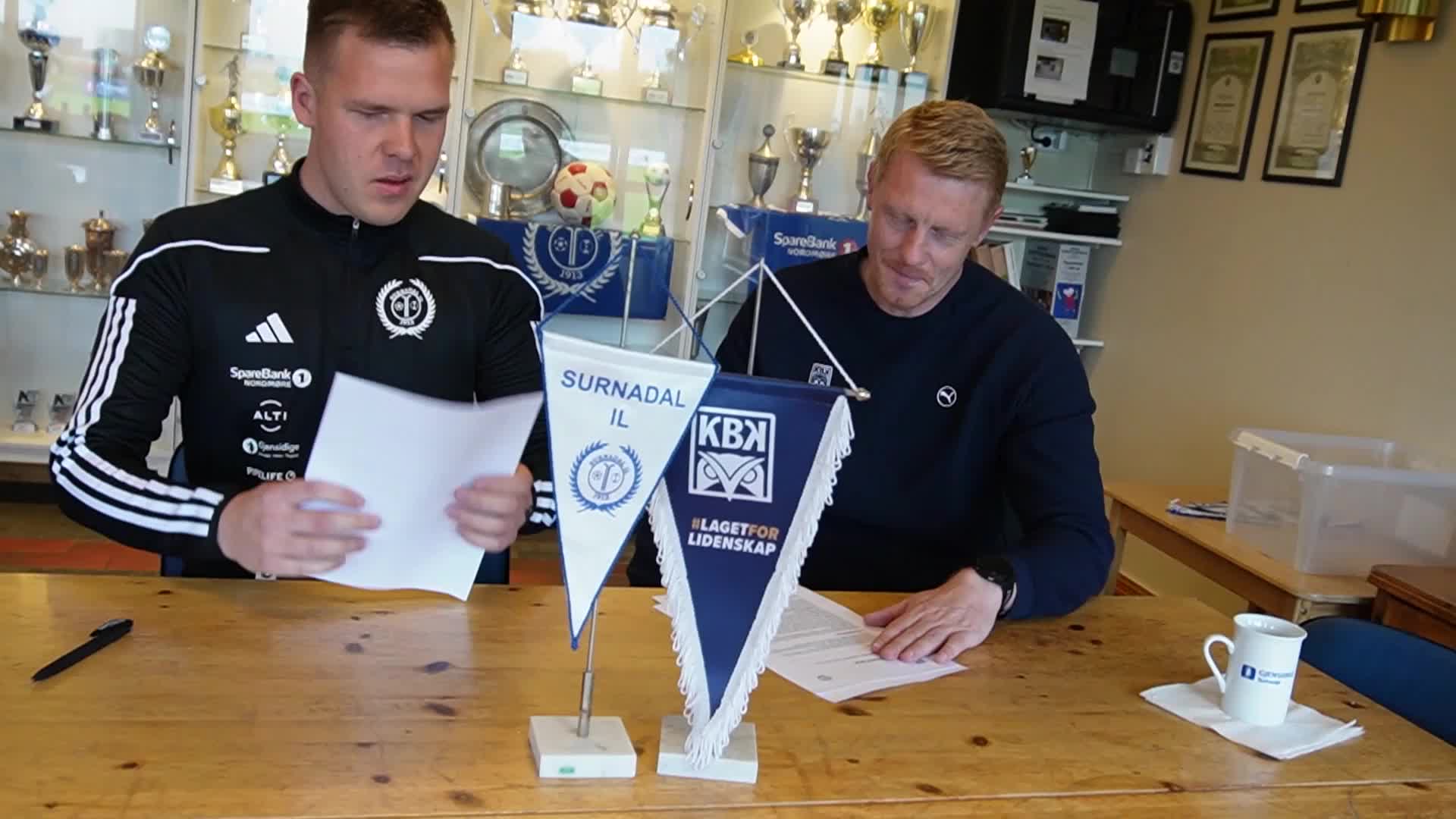 KBK og Surnadal IL med samarbeidsavtale
